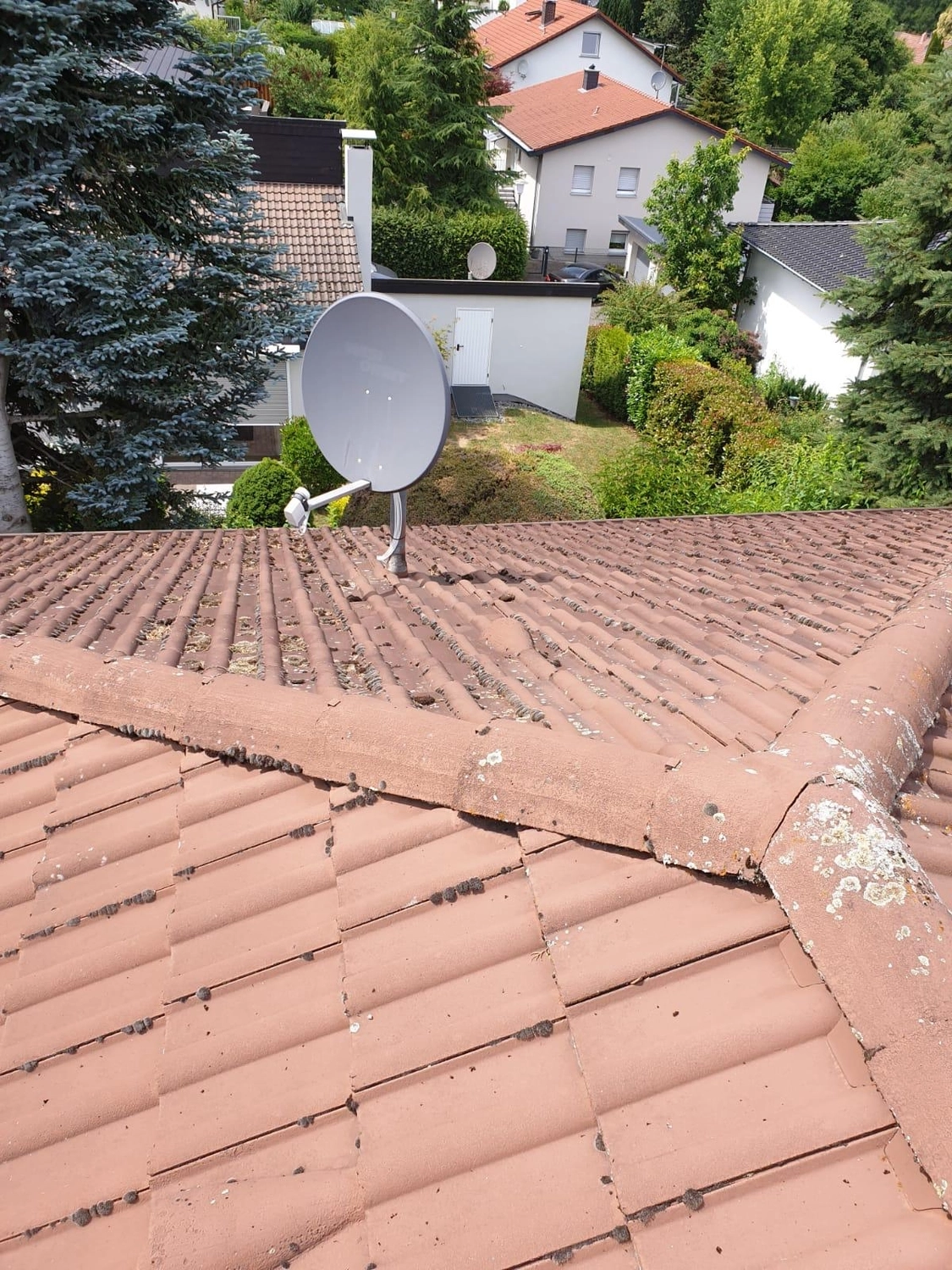 Bauabdichtungen- Bausanierungen Tiriakidis -  Komplette Renovierungsdienstleistungen – Dachziegel reinigen und neu versiegeln