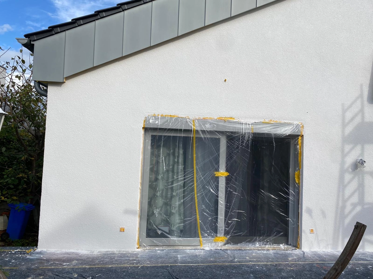 Bauabdichtungen- Bausanierungen Tiriakidis -  Komplette Renovierungsdienstleistungen – Fassaden arbeiten- Treppenabgang